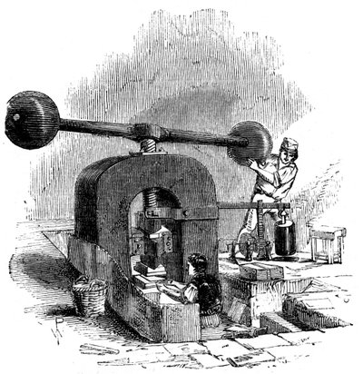 Prægepresse, 1886 af Unbekannt