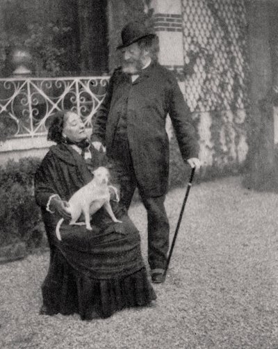 Emile Augier, fransk dramatiker, 1885 af Unbekannt