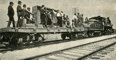På vej til det udendørs studie, 1901. af Unbekannt