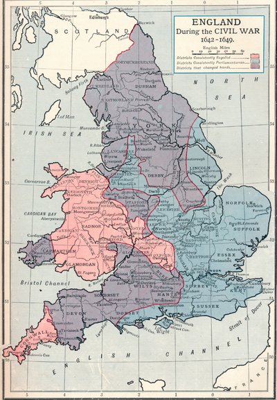 England under borgerkrigen, 1642-1649 1905 af Unbekannt