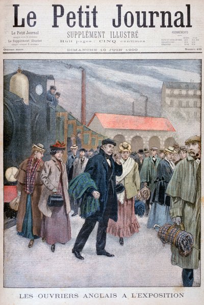 Englændere besøger verdensudstillingen i 1900, Paris, 1900 af Unbekannt