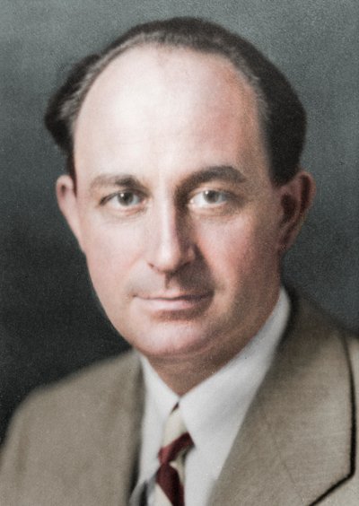 Enrico Fermi, italiensk-født amerikansk atomfysiker, c1938 af Unbekannt