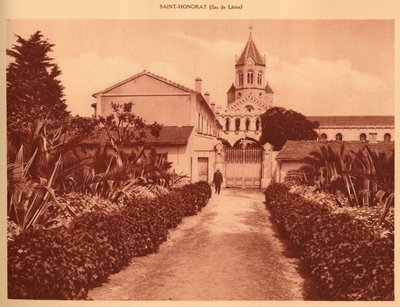 Indgangen til klosteret, Saint-Honorat, 1930. af Unbekannt