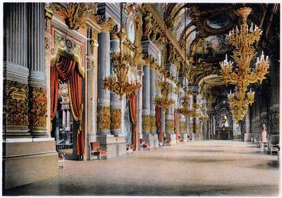 Indgangen til Palais Garnier, Paris, c1900 af Unbekannt