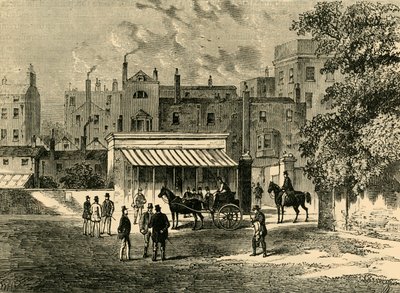 Indgang til Old Tattersalls., c1876. af Unbekannt