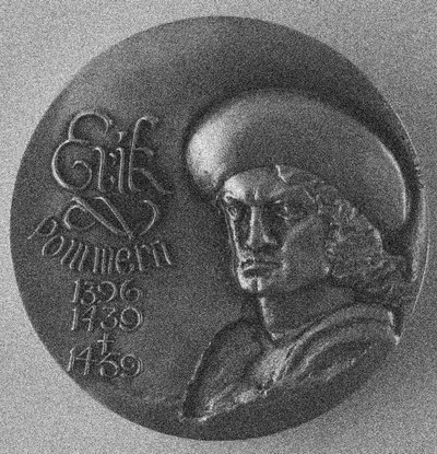 Erik af Pommern 1382-1459. Historisk medalje, 1978 af Unbekannt