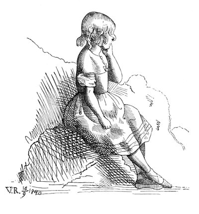 Radering af dronning Victoria, 1840, 1900 af Unbekannt