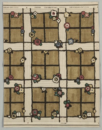 Eton Rural Cretonne nr. 172135, slutningen af det 19. århundrede. af Unbekannt