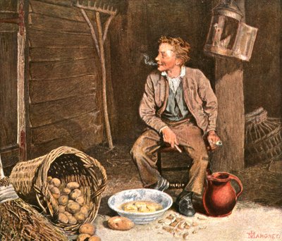 Hver tomme en mand, c1900. af Unbekannt