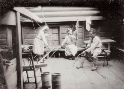 Mari-folkets hverdag, Rusland, c1880