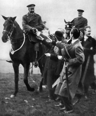 Ex-service men and the King, anmeldelse af 20.000 Silver Badge-mænd i Hyde Park, London, 1935 af Unbekannt