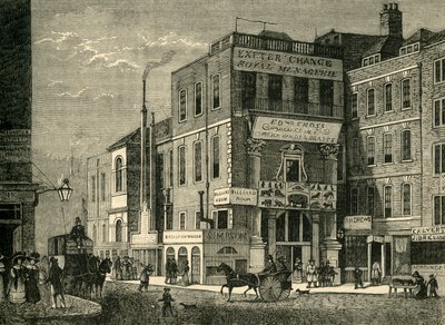 Exeter Change i 1826, 1881. af Unbekannt