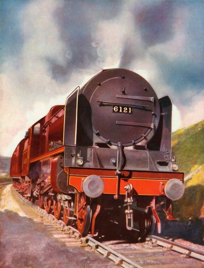 Eksprespassagerlokomotiv af Royal Scot 4-6-0 klassen, 1935-36. af Unbekannt
