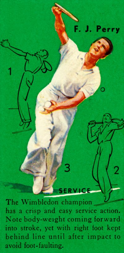 F. J. Perry - Service, c1935. af Unbekannt