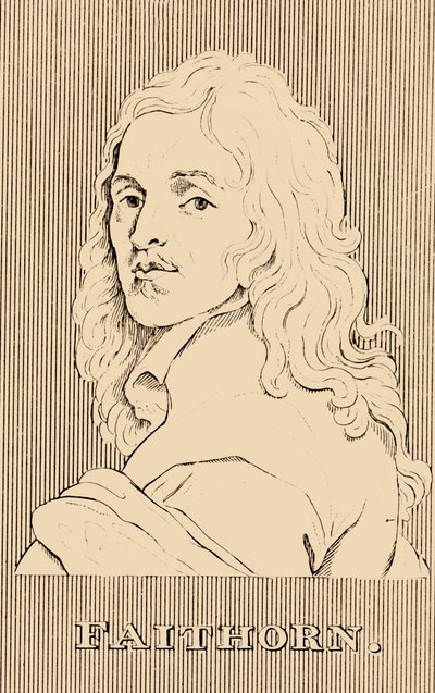 Faithorn, 1616-1691, 1830. af Unbekannt