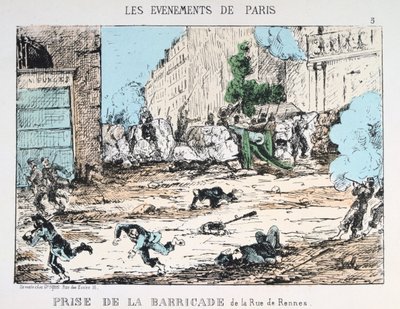 Pariserkommunens fald, 1871 af Unbekannt