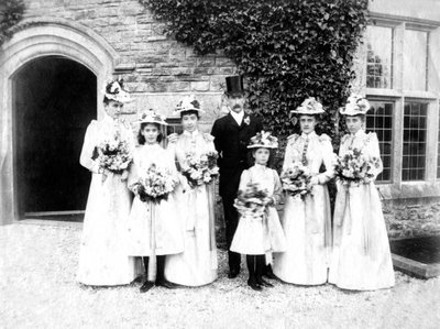 Familiefoto, c1882 af Unbekannt