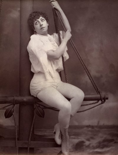 Fannie Leslie, britisk sangerinde og skuespillerinde, 1882 af Unbekannt