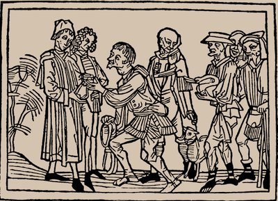 Bønder i levering af deres skatter til godsejerne, 1479. af Unbekannt