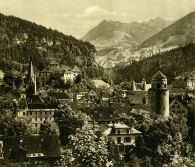 Feldkirch, Vorarlberg, Østrig, c1935. af Unbekannt