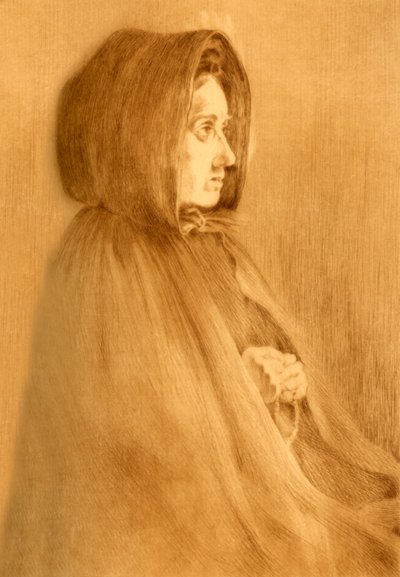 Bedende kvinde, 1908. af Unbekannt