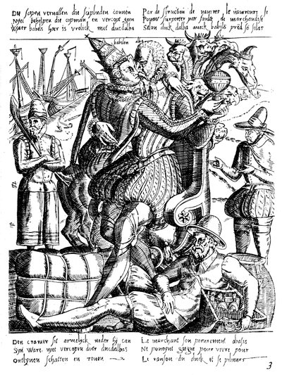 Ferdinand Alvarez de Toledo, hertug af Alva 1508-1582, spansk general og statsmand af Unbekannt