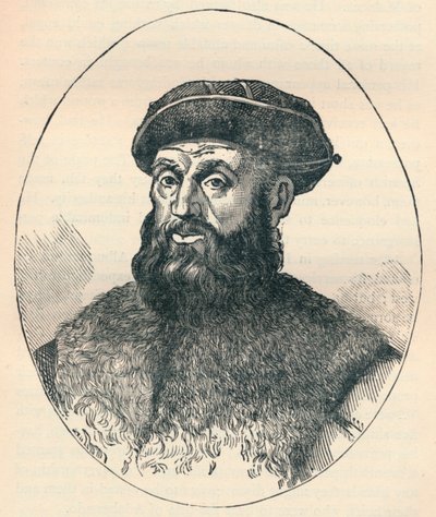 Ferdinand Magellan c1480-1521, portugisisk opdagelsesrejsende, 1904 af Unbekannt