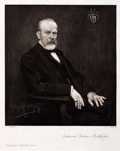 Ferdinand von Richthofen, tysk geograf og geolog, ca. 1900 af Unbekannt