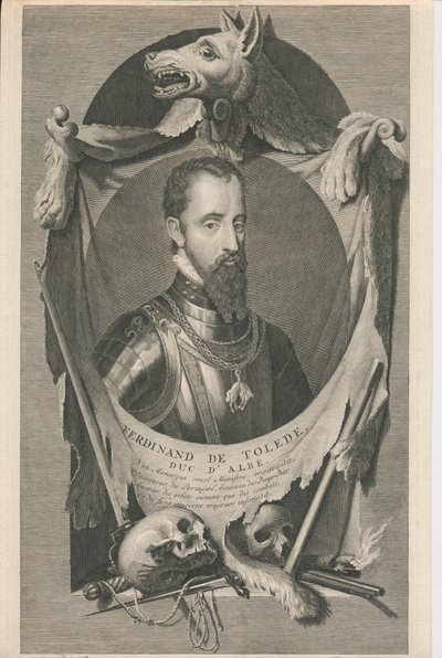 Fernando Alvarez de Toledo 1507-1582 af Unbekannt