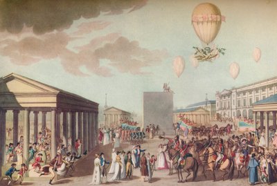 Festen for kroningen og kroningen af ​​deres kejserlige majestæter, 1804, 1920. af Unbekannt