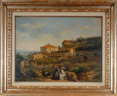 Fiesole, Villa Medici / Gem. 1869 af Unbekannt