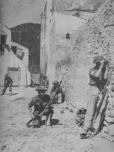 Femte hærs patrulje, 1943-44 af Unbekannt