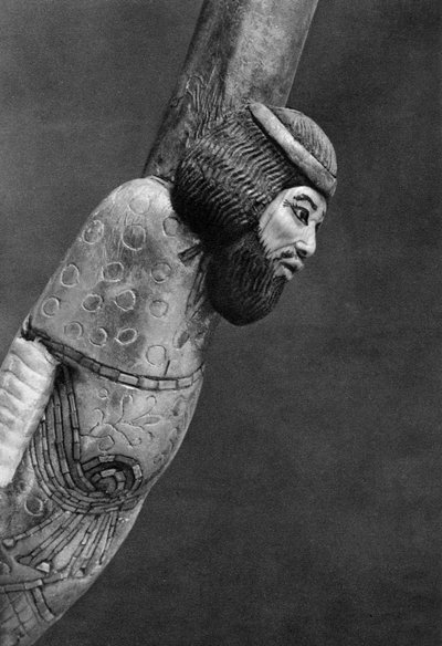 Figur af en asiatisk mand, c1350 f.Kr. 1936 af Unbekannt