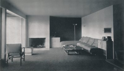 Pejsehjørne af Richard J. Neutra, 1942 af Unbekannt
