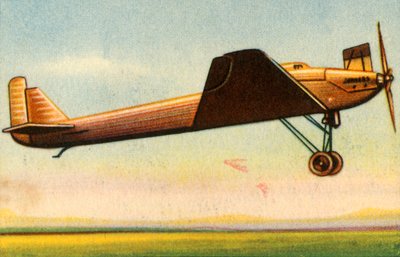 Første flyvning med Junkers Ju 49-flyet, 2. oktober 1931, 1932. af Unbekannt