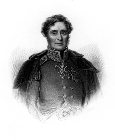 Fitzroy James Henry Somerset, 1. Baron Raglan, engelsk soldat, c1860 af Unbekannt