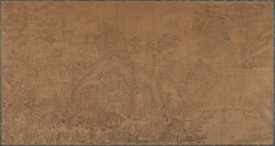 Fem hundrede Luohans, Ming-dynastiet, 16.-17. århundrede. af Unbekannt