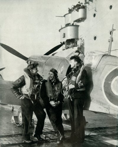 Fleet Air Arm-piloter, 1943. af Unbekannt