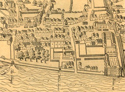 Fleet Street, The Temple, etc., 1897. af Unbekannt