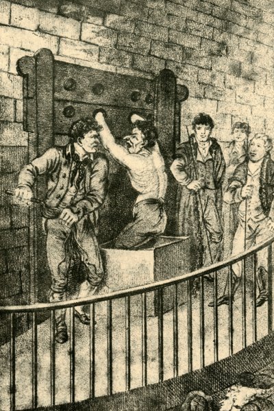Piskning ved Old Bailey, 1809, 1925. af Unbekannt