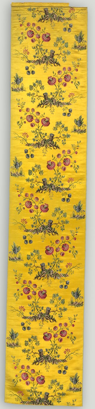 Blomsterpanel, 1800-tallet. af Unbekannt