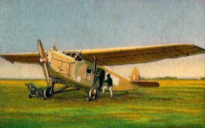 Focke-Wulf A32 Bussard passagerfly, 1932. af Unbekannt