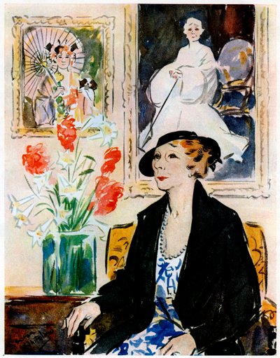 Halvtreds år en favorit, Miss Marie Tempest, 1935 af Unbekannt