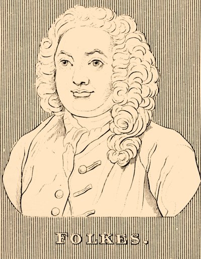 Folkes, 1690-1754, 1830. af Unbekannt