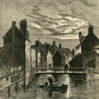 Folly Ditch, Jacobs Island, c1878. af Unbekannt
