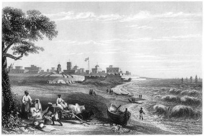 Fort George, Madras, Indien, c1860 af Unbekannt