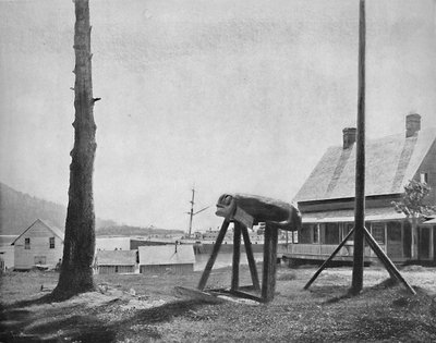 Fort Wrangel, Alaska, c1897. af Unbekannt