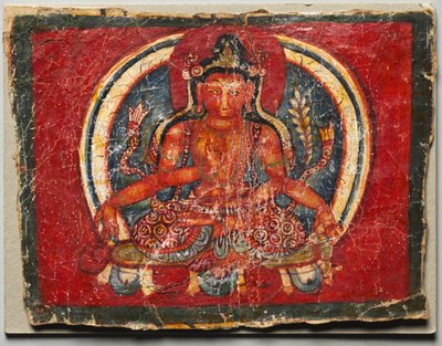 Firearmede Maitreya, ca. 1200. af Unbekannt