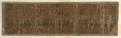 Fragment af en buddhistisk kappe kesa, Momoyama eller Edo periode, slutningen af det 16.-17. århundrede. af Unbekannt