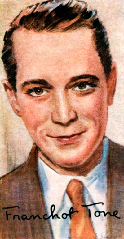 Franchot Tone, 1905-1968, amerikansk skuespiller, 20. århundrede af Unbekannt